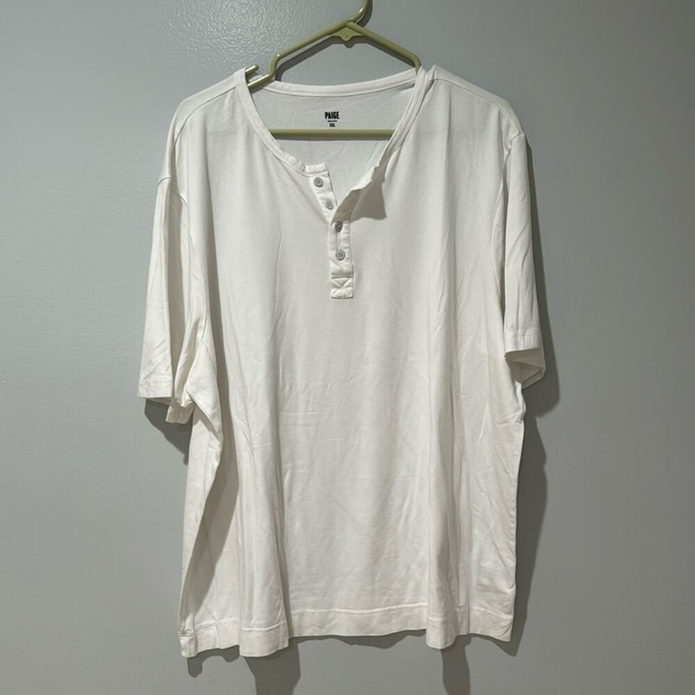 Paige Men’s Shirt Button Neck Resort Wear Beach Vacation Cruise Big &Tall